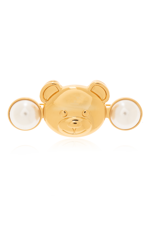 Moschino Teddy bear brooch