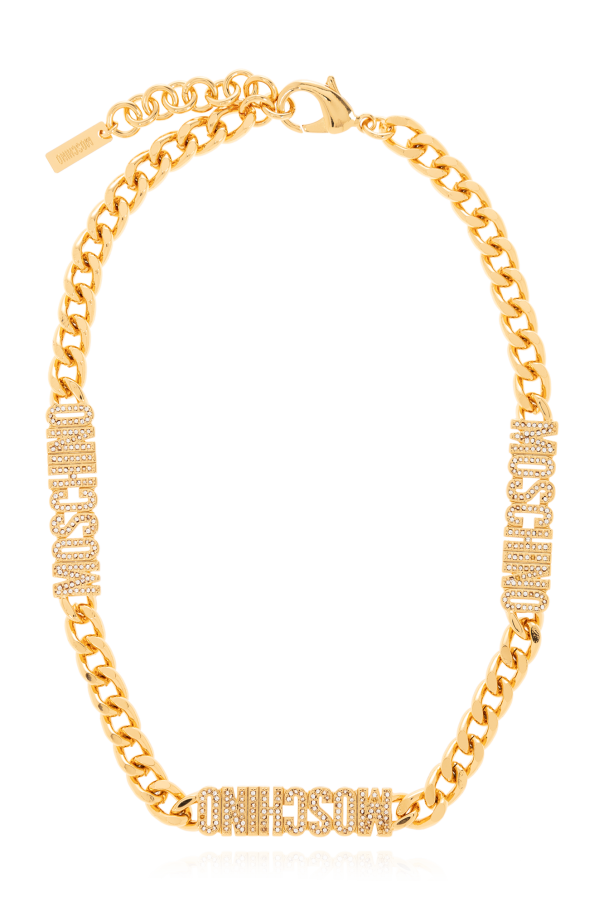 Moschino Logo necklace