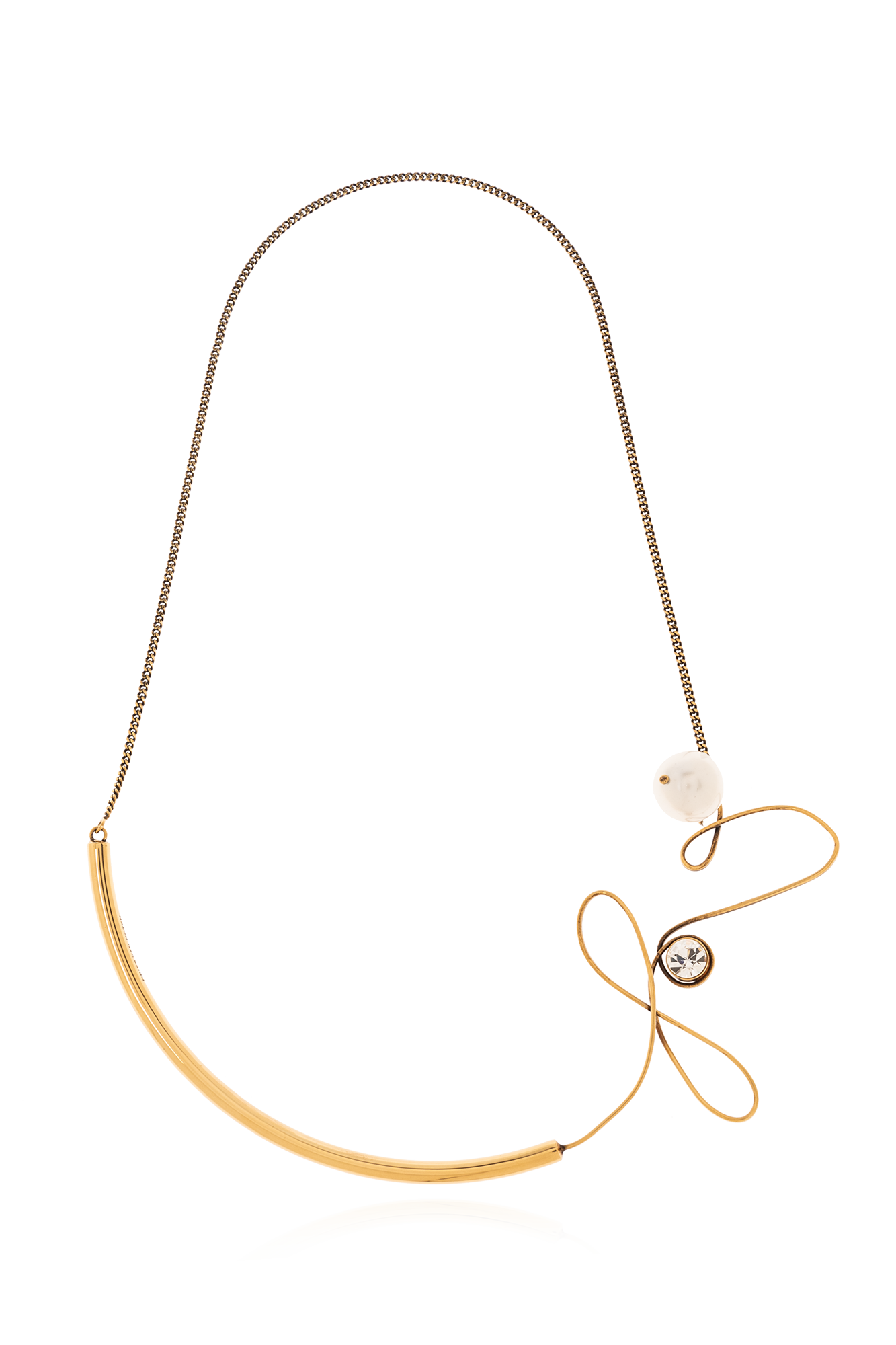 Dries Van Noten Brass necklace