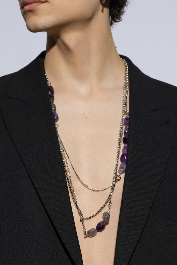 Dries Van Noten Necklace with semi-precious stones
