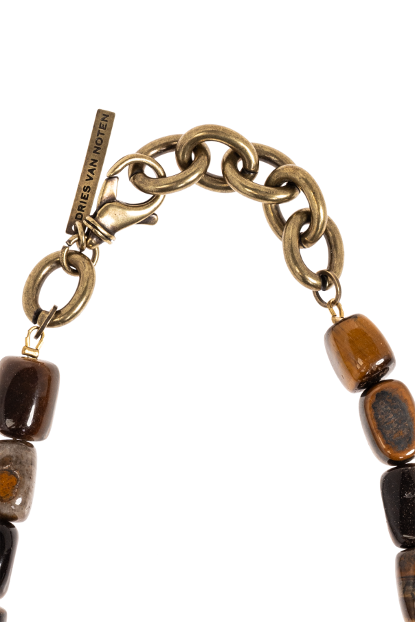 Dries Van Noten Semi-precious stone necklace