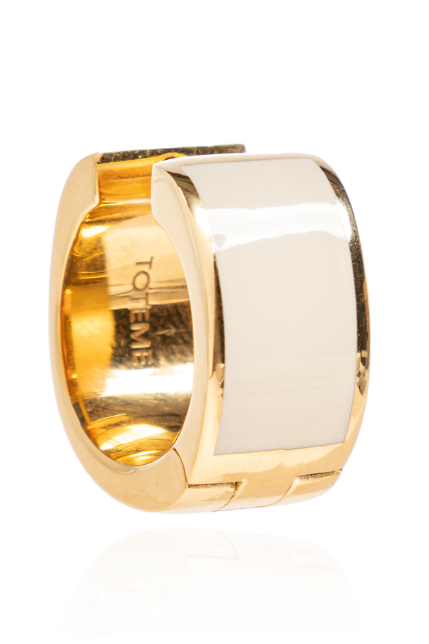 TOTEME Vergoldete Ohrringe