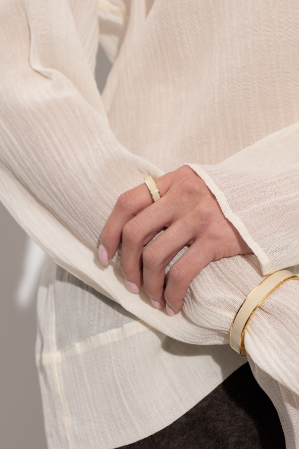 TOTEME Anillo chapado en oro