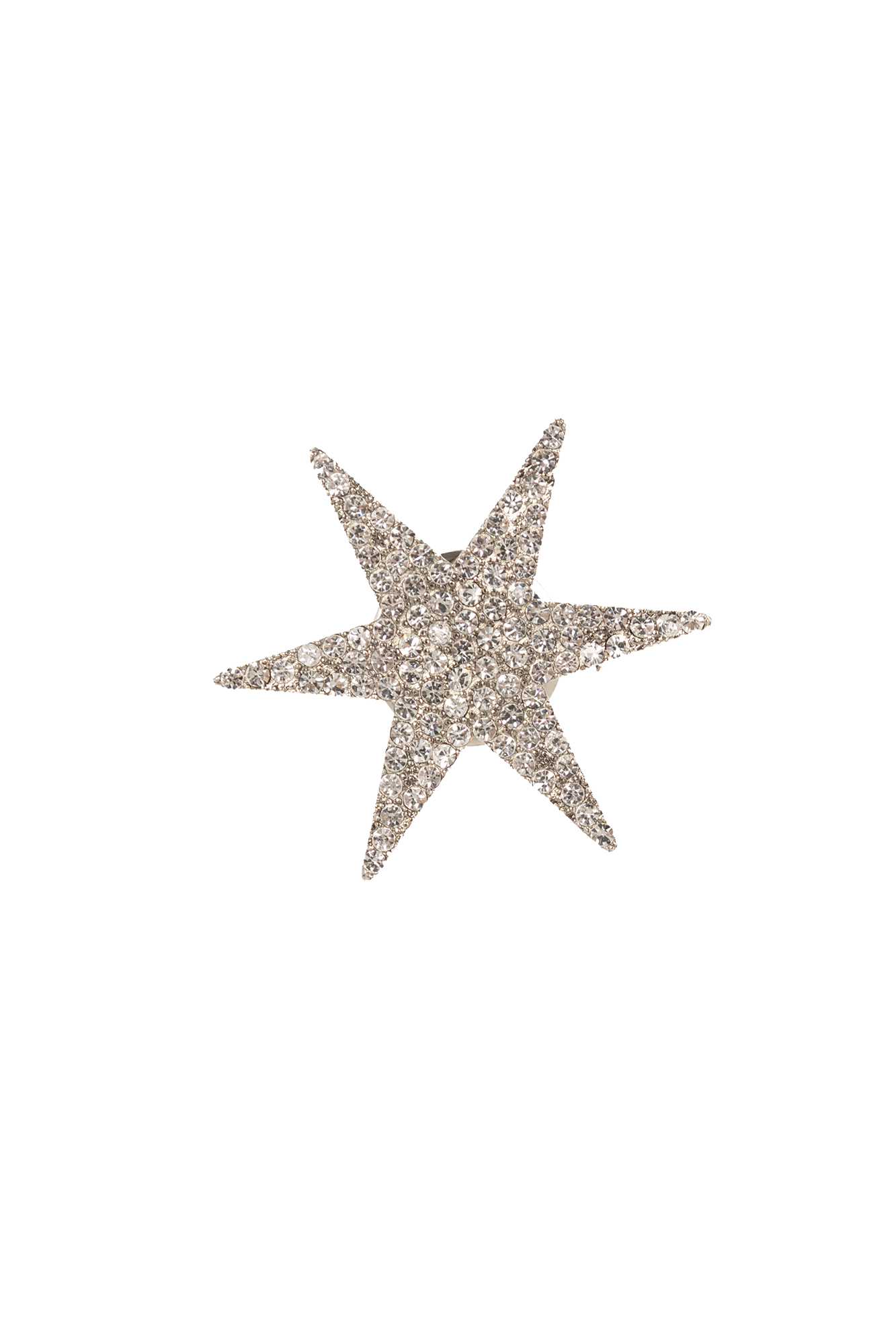 Moschino Star-shaped pin