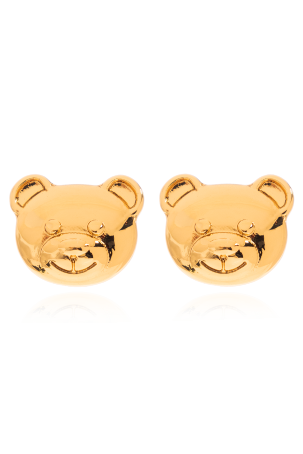 Moschino Earrings with teddy bear motif