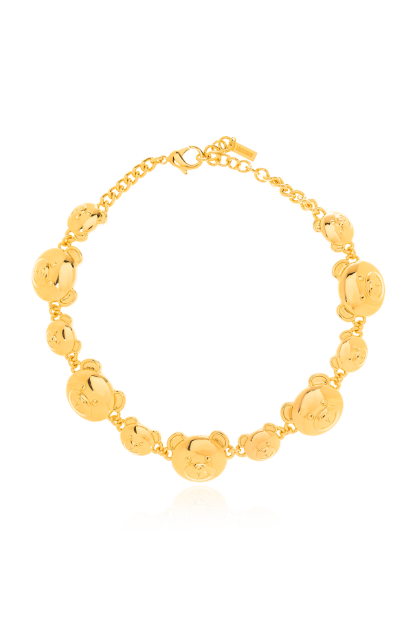 Necklace with teddy bear head od Moschino