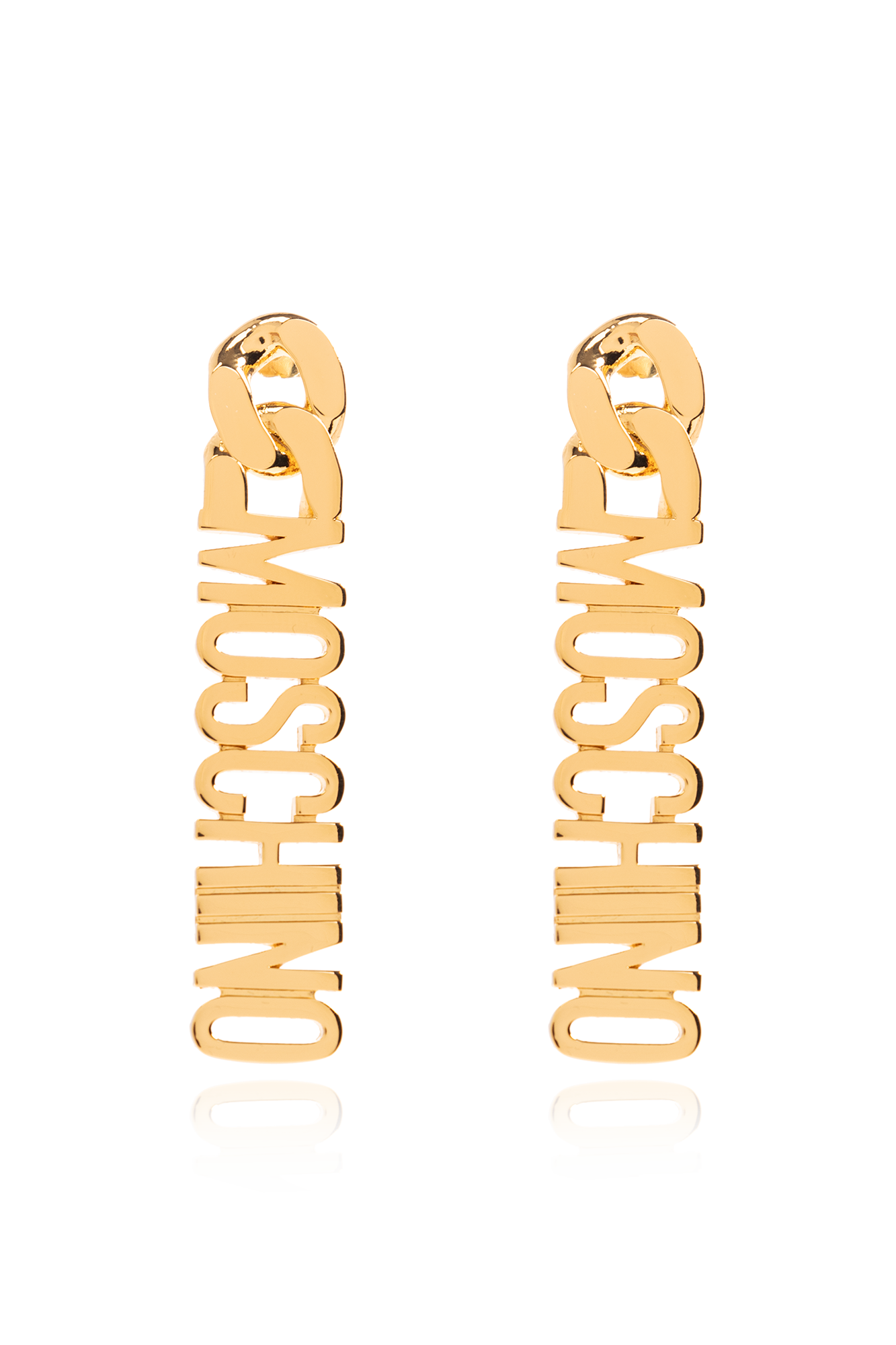 Moschino Logo earrings