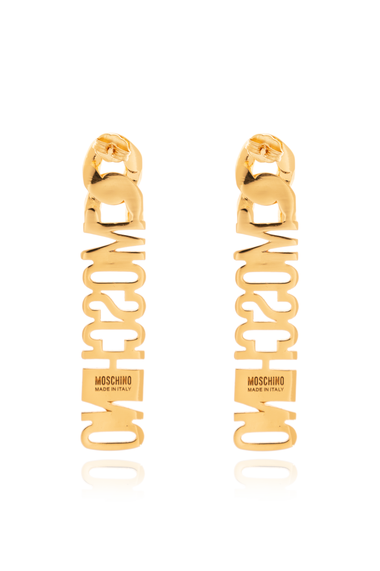 Moschino Logo earrings