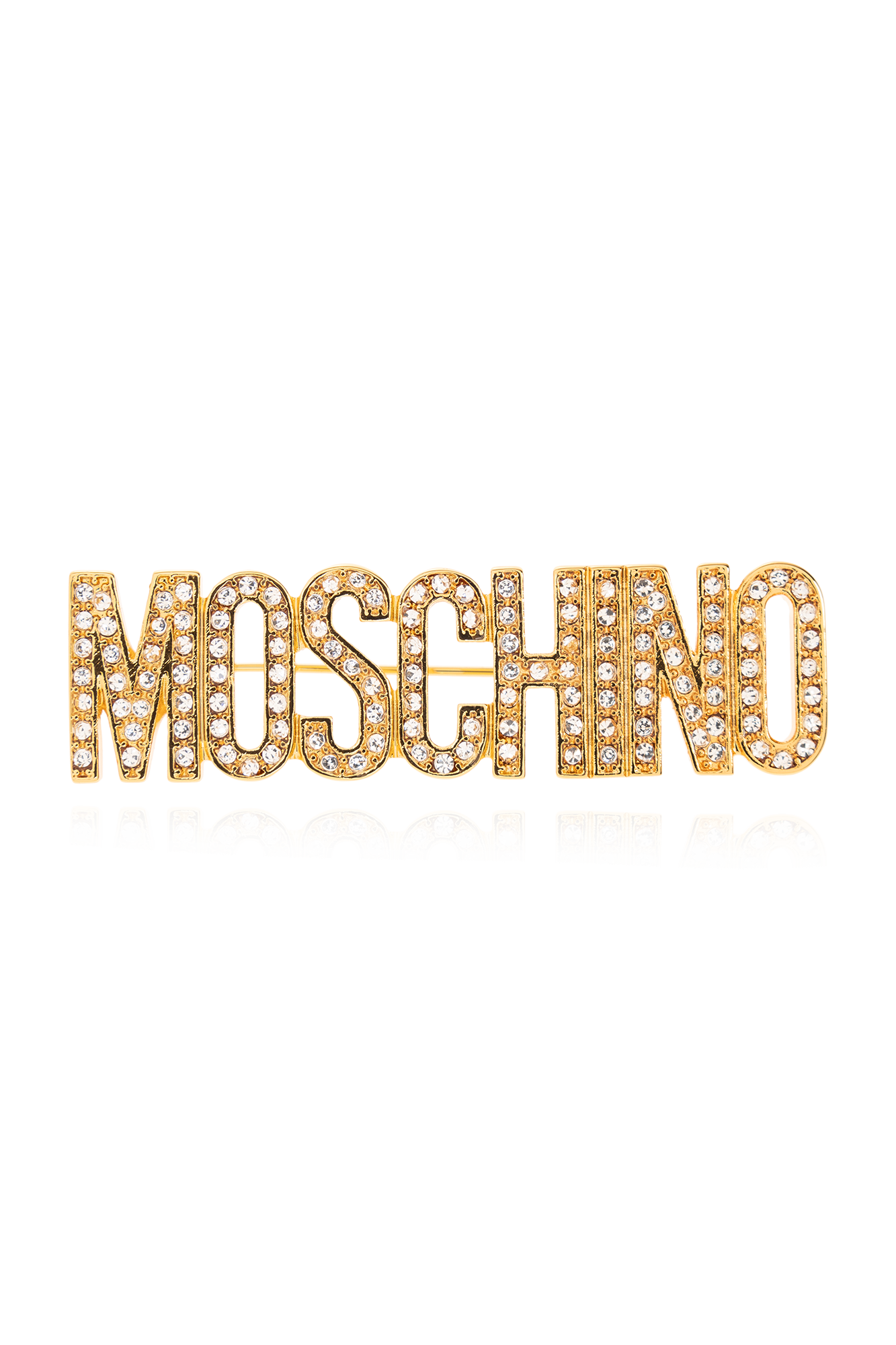 Moschino Brooch with logo