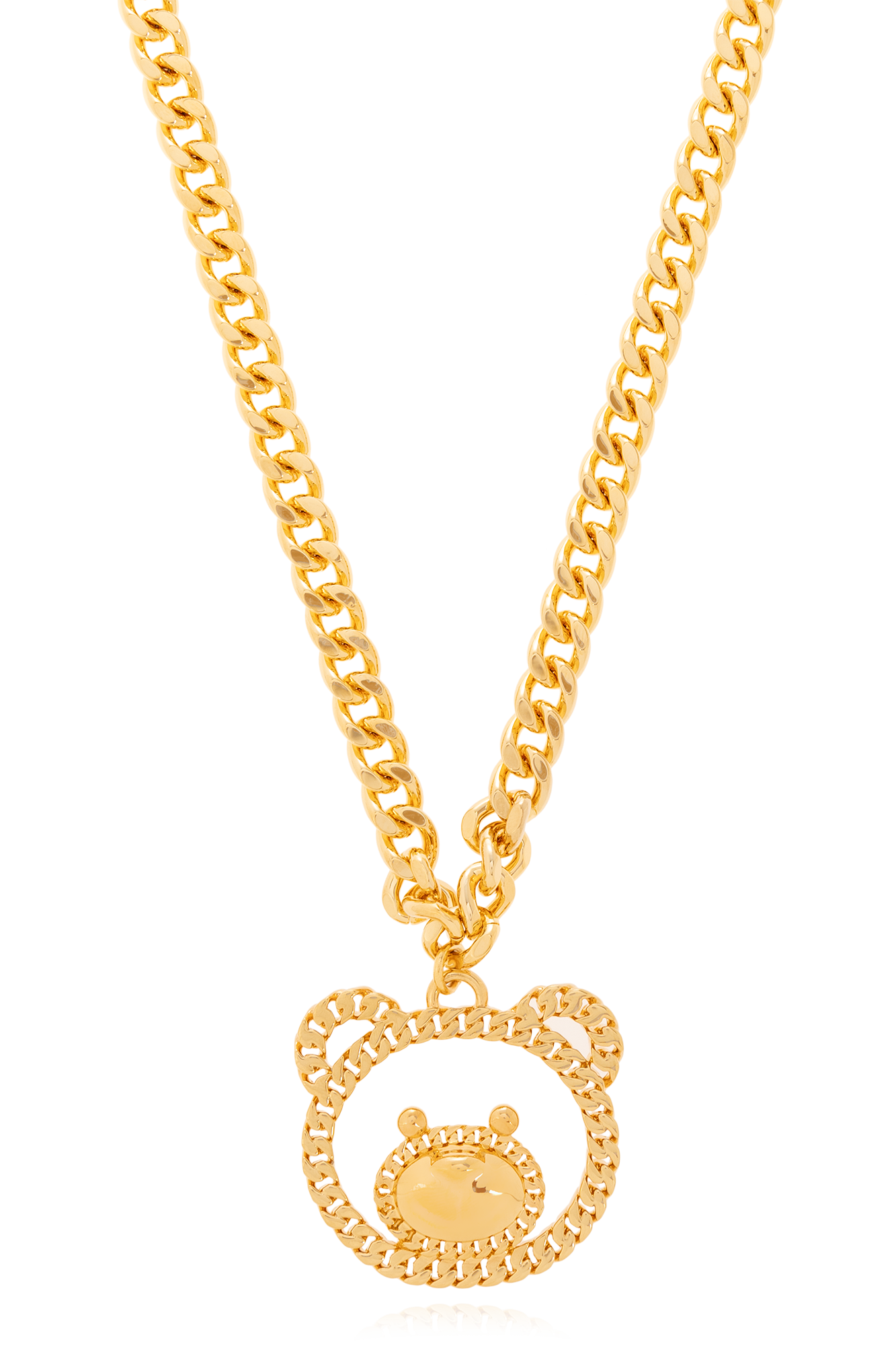 Moschino Necklace with teddy bear pendant