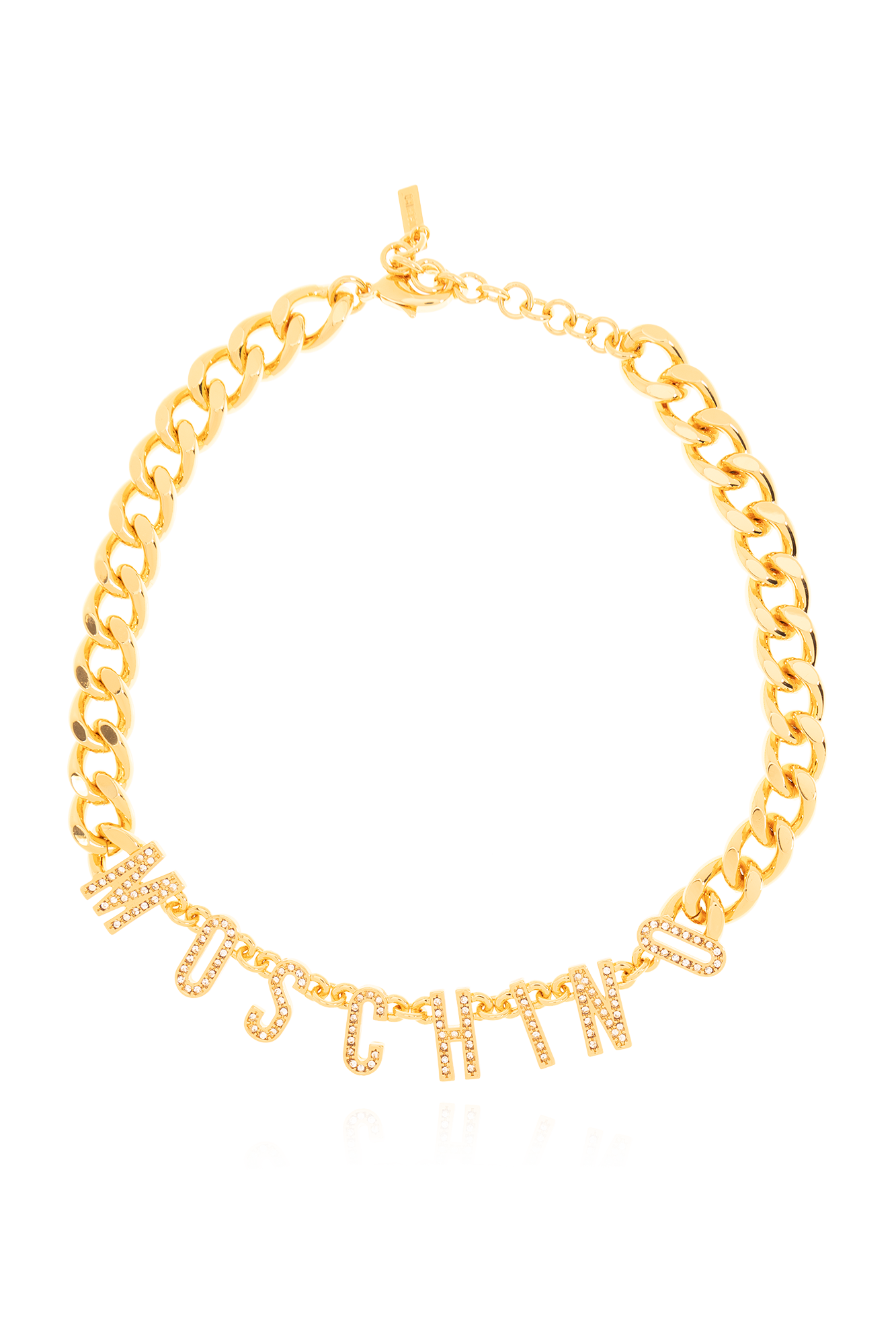 Moschino Necklace with logo