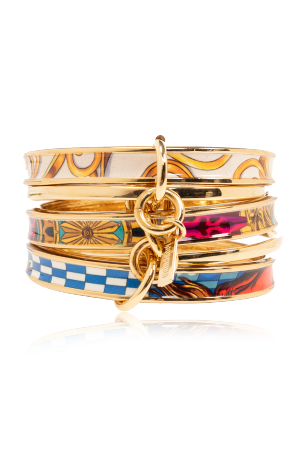 Moschino Set of five bracelets