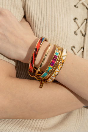 Set of five bracelets od Moschino