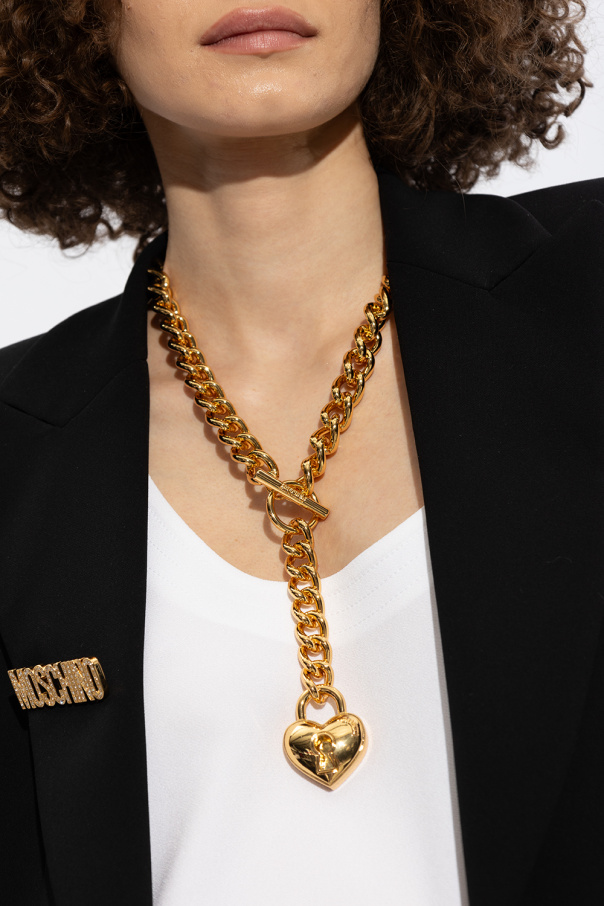 Moschino Necklace with heart charm