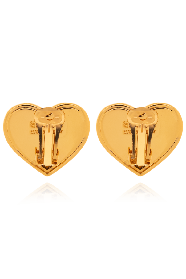 Moschino Klipsy w kształcie serca