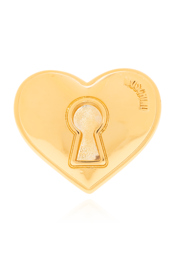 Heart-shaped ring od Moschino