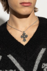 MISBHV SILVER Necklace with cross pendant