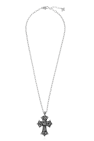 MISBHV SILVER Necklace with cross pendant