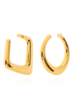 Jacquemus Asymmetrical 'Ovalo' Earrings