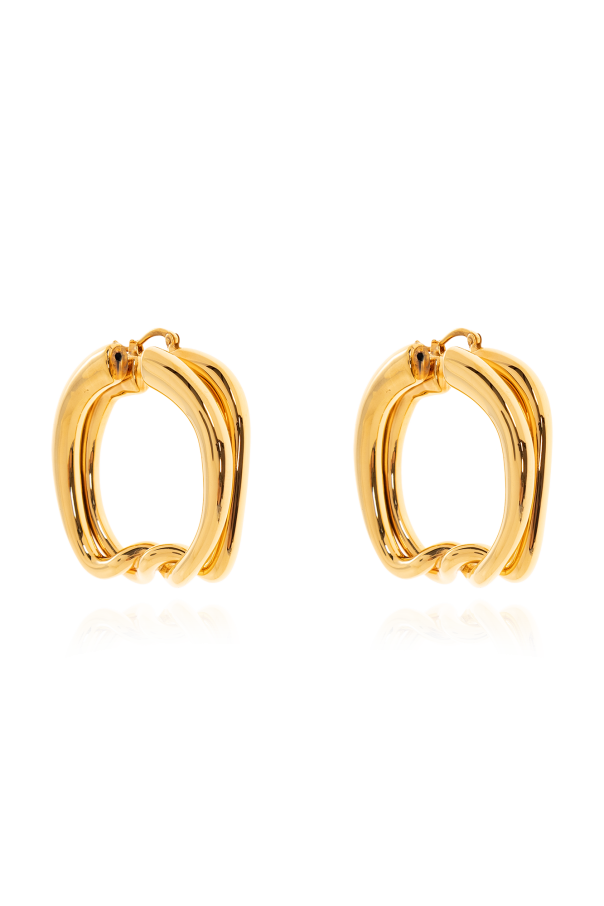 Jacquemus Brass Earrings 'Nodi'