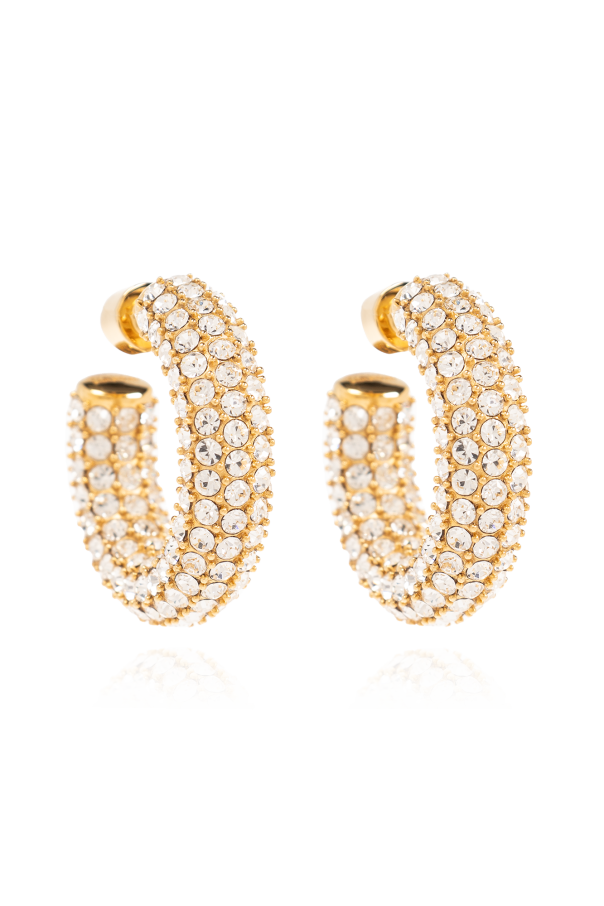 Crystal-embellished earrings od Jacquemus