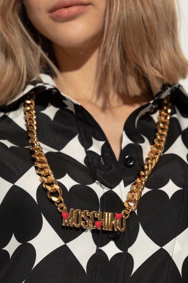 Moschino Brass Necklace