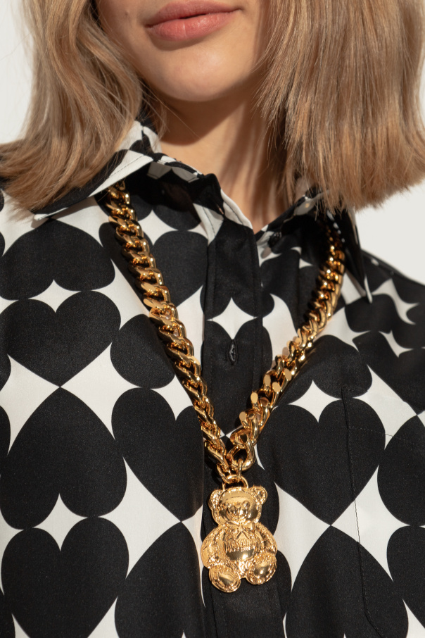 Moschino Brass necklace