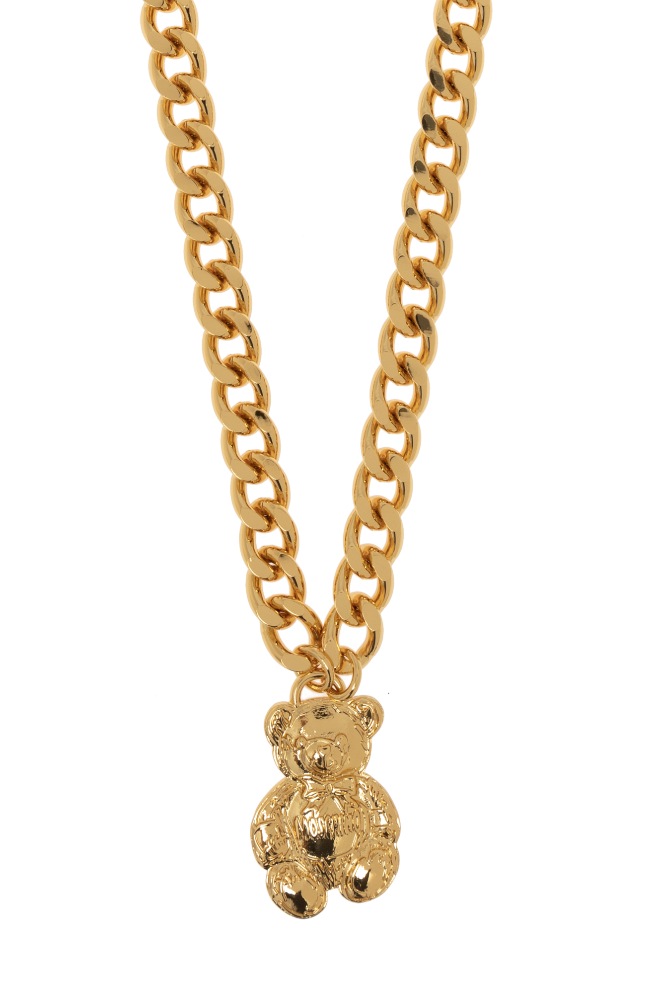 Moschino Brass necklace