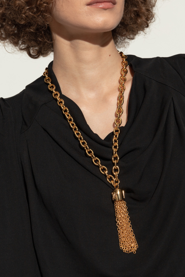 Moschino Brass Necklace