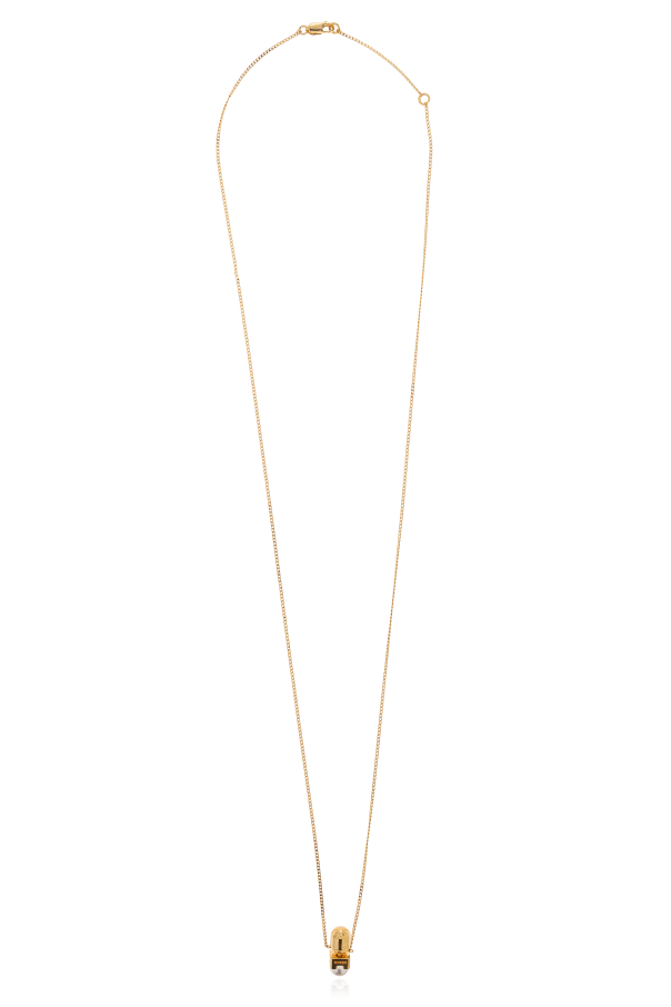 TOTEME Pozłacany  naszyjnik z zawieszką