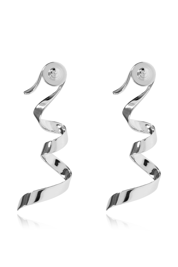 Dries Van Noten Pendientes con cristal brillante