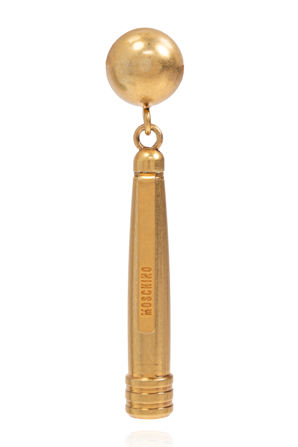 Moschino Clips mit Kugelschreibermotiv