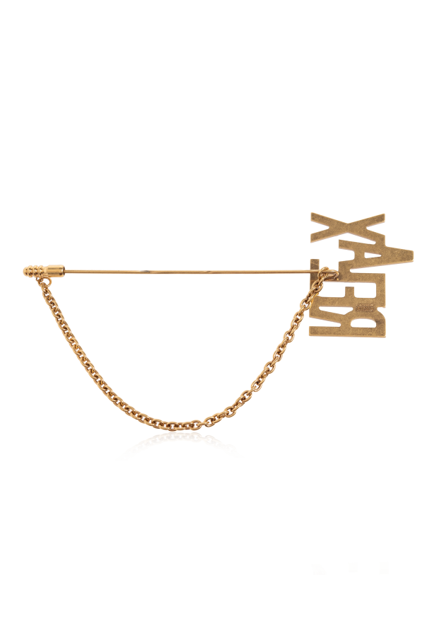 Moschino Pin de latón