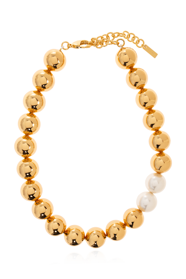Brass necklace od Moschino