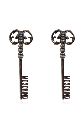 Earrings with logo