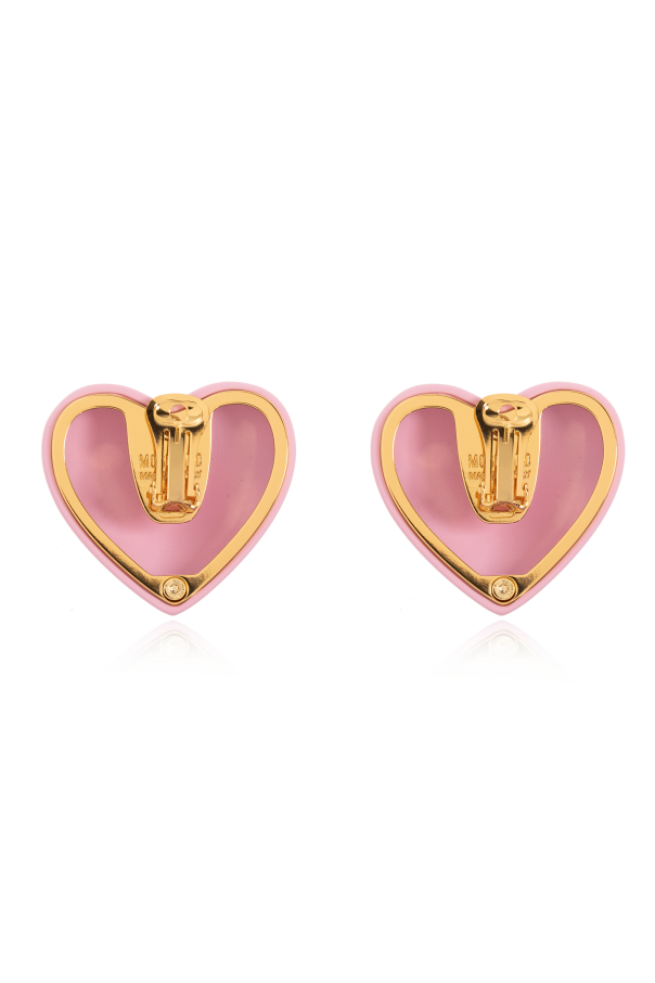 Moschino Clips en forma de corazón
