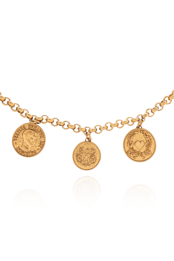 Moschino Naszyjnik z zawieszkami