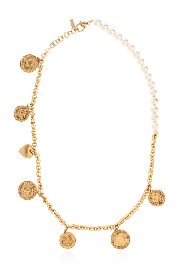 Necklace with pendants od Moschino