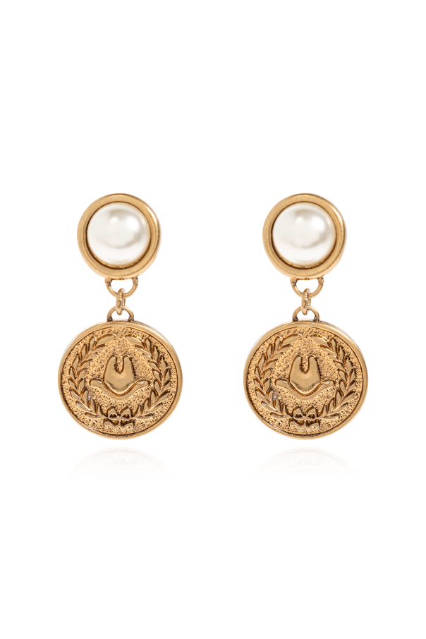Earrings with pendant od Moschino