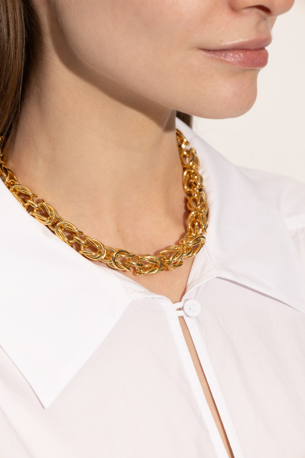 TOTEME Pozłacany naszyjnik