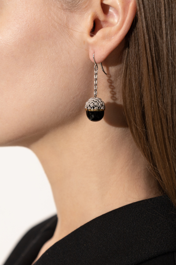 TOTEME Long crystal earrings