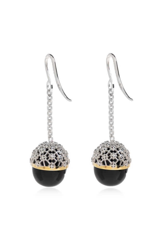 TOTEME Long crystal earrings