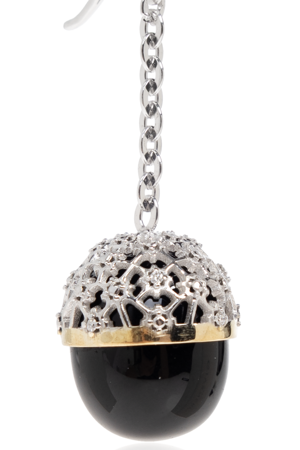 TOTEME Long crystal earrings