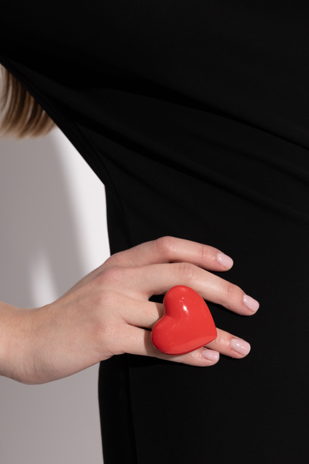 Moschino Herzförmiger Ring