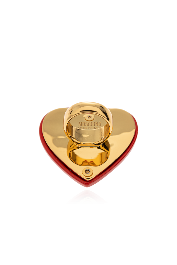 Moschino Herzförmiger Ring