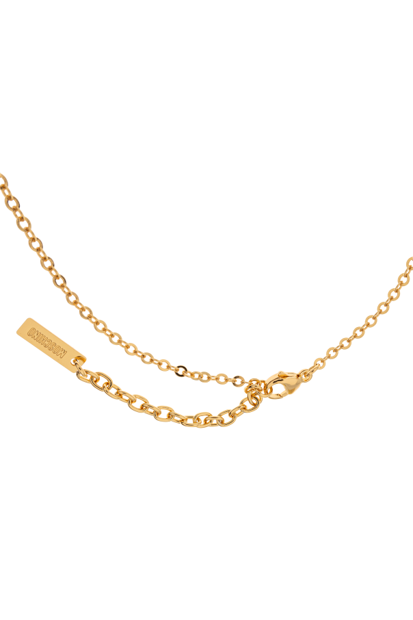 Moschino Logo necklace