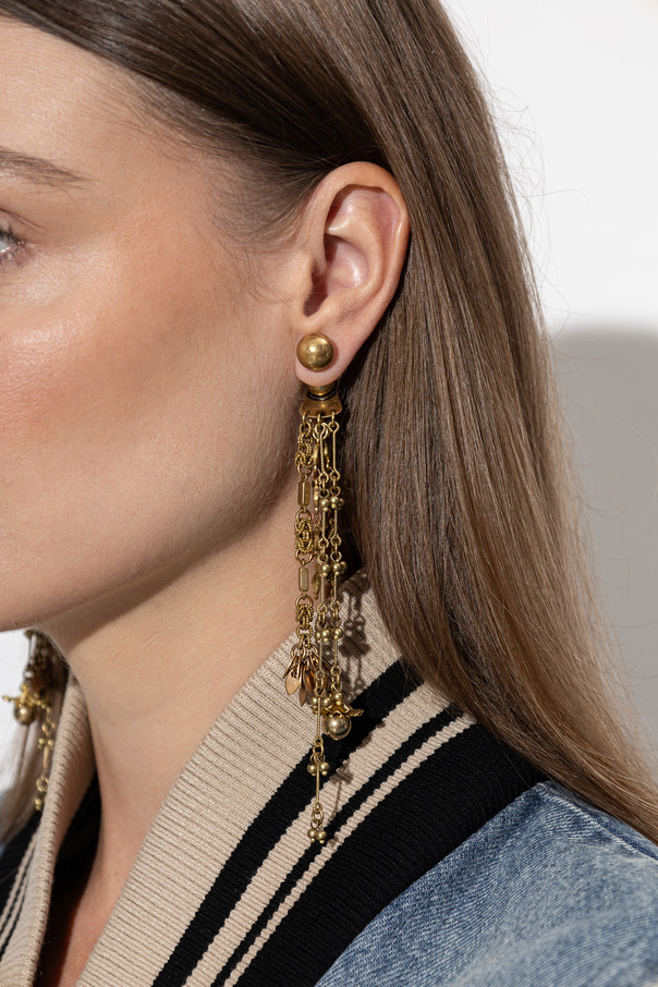 Dries Van Noten Brincos compridos