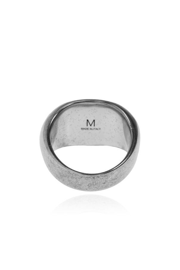 Dries Van Noten Brass signet ring with stone