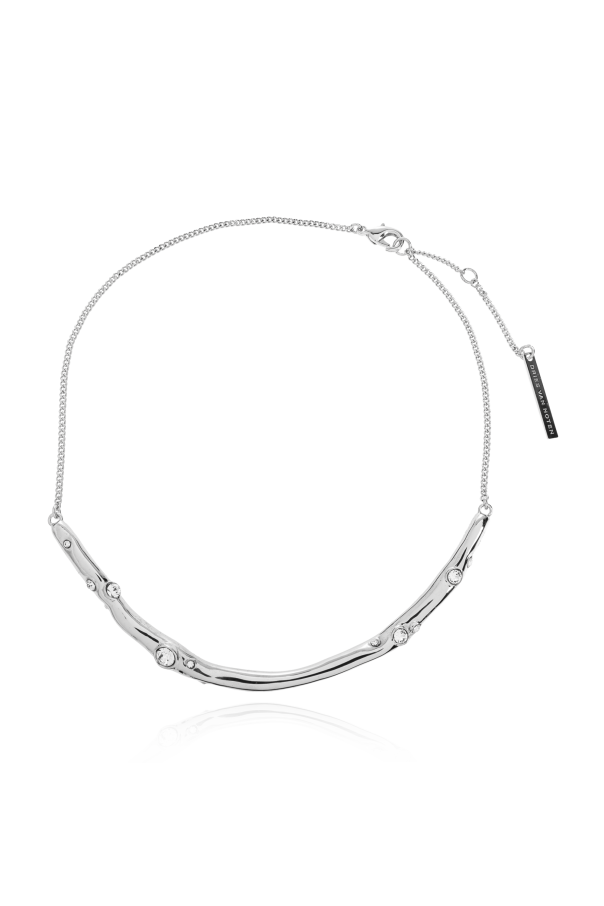 Necklace with shimmering crystals od Dries Van Noten