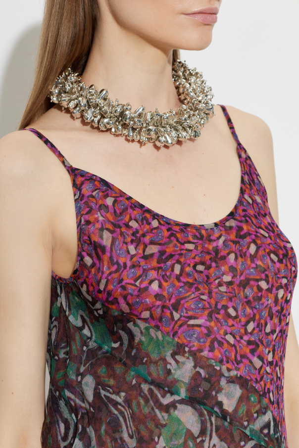 Dries Van Noten Brass choker